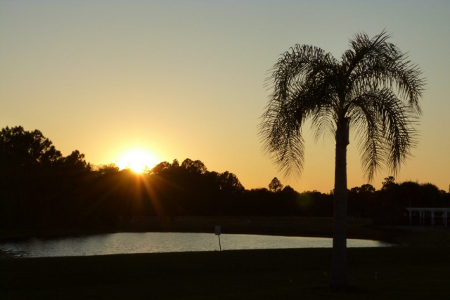 Sunset view at Watersong